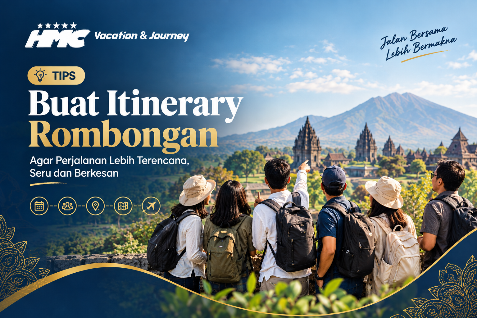 Buat itinerary Jalan-jalan